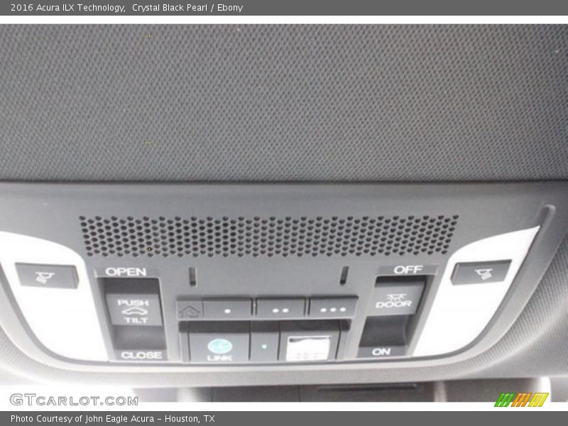 Crystal Black Pearl / Ebony 2016 Acura ILX Technology