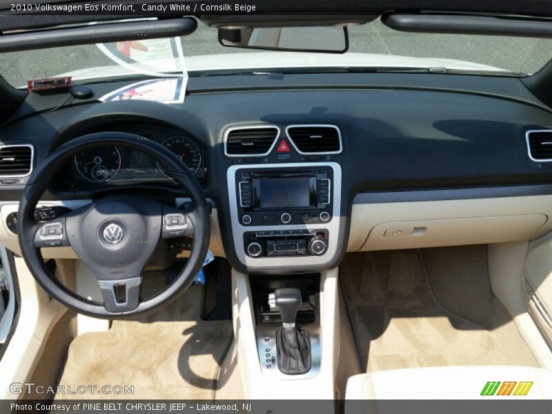 Candy White / Cornsilk Beige 2010 Volkswagen Eos Komfort