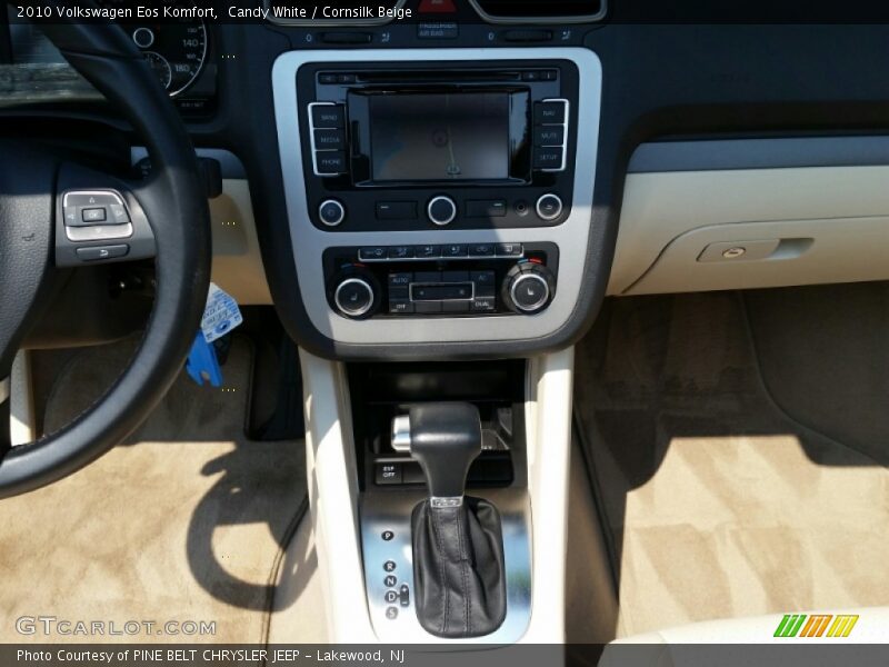 Candy White / Cornsilk Beige 2010 Volkswagen Eos Komfort