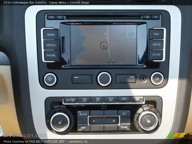 Candy White / Cornsilk Beige 2010 Volkswagen Eos Komfort