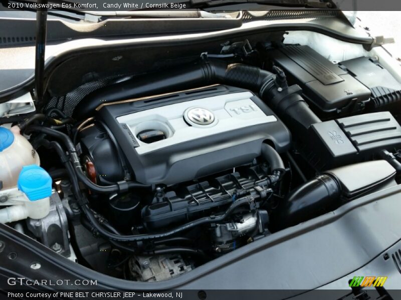 Candy White / Cornsilk Beige 2010 Volkswagen Eos Komfort