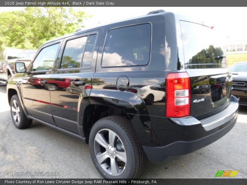 Black / Dark Slate Gray 2016 Jeep Patriot High Altitude 4x4