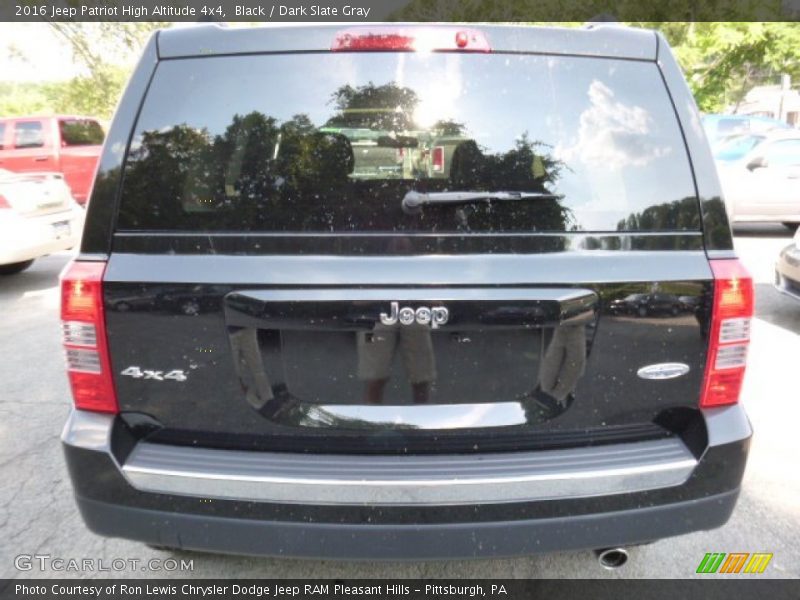 Black / Dark Slate Gray 2016 Jeep Patriot High Altitude 4x4