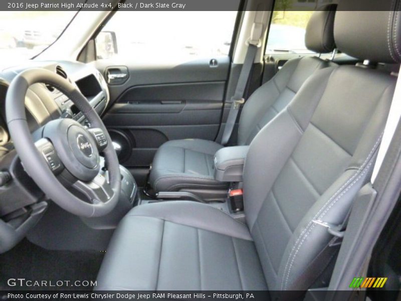  2016 Patriot High Altitude 4x4 Dark Slate Gray Interior