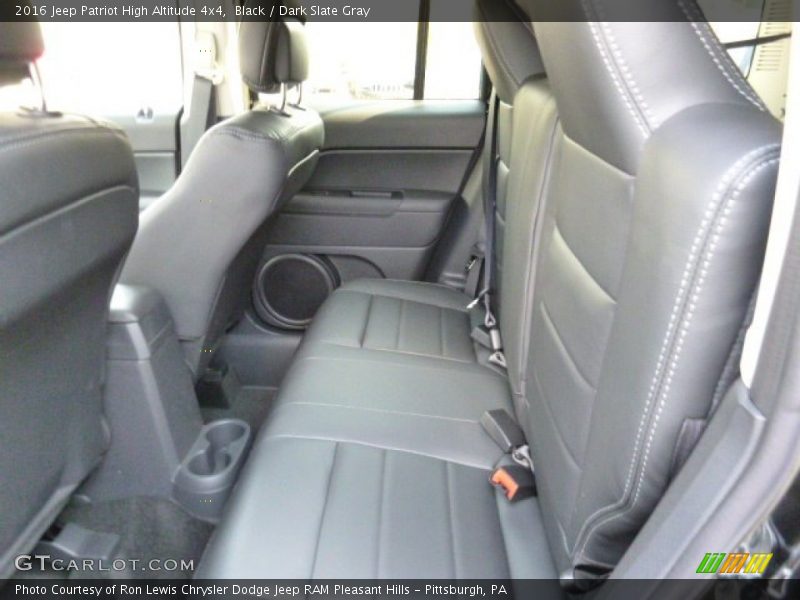 Rear Seat of 2016 Patriot High Altitude 4x4