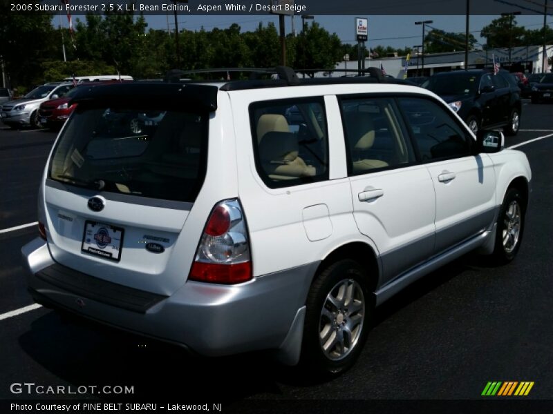 Aspen White / Desert Beige 2006 Subaru Forester 2.5 X L.L.Bean Edition