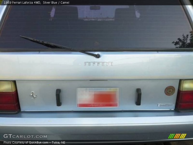 Silver Blue / Camel 1989 Ferrari Laforza 4WD