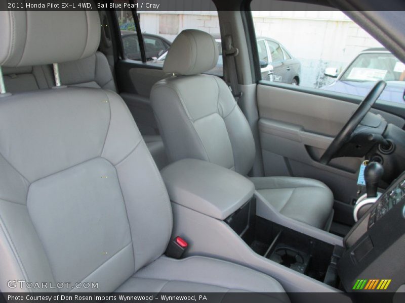 Bali Blue Pearl / Gray 2011 Honda Pilot EX-L 4WD