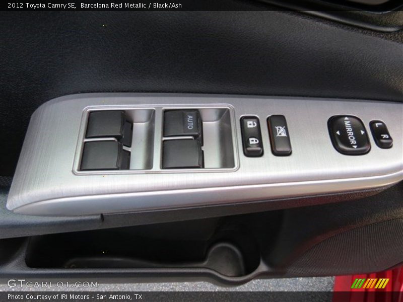 Barcelona Red Metallic / Black/Ash 2012 Toyota Camry SE