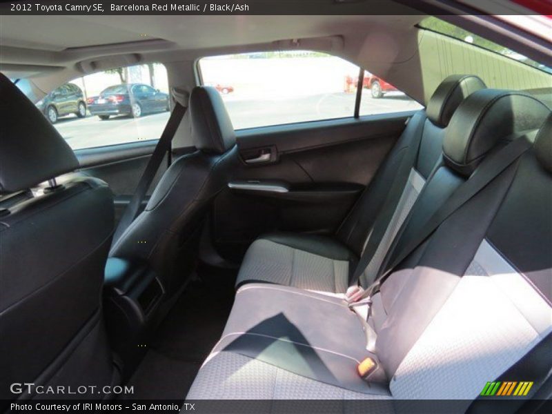 Barcelona Red Metallic / Black/Ash 2012 Toyota Camry SE