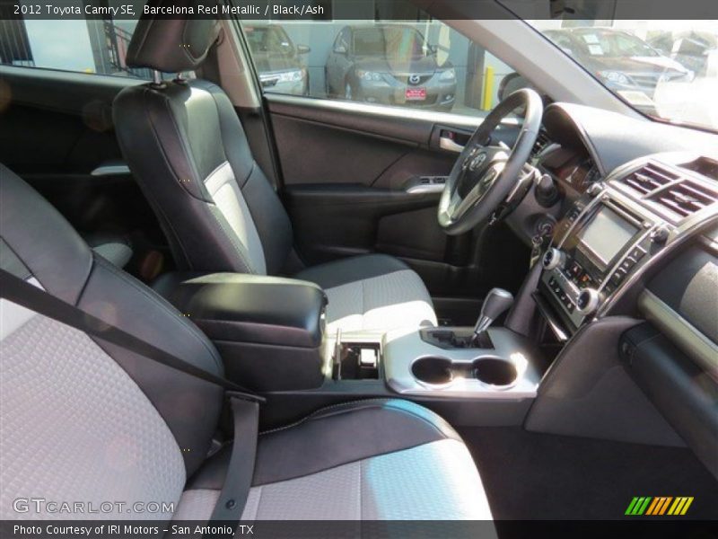 Barcelona Red Metallic / Black/Ash 2012 Toyota Camry SE