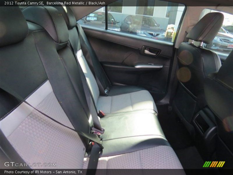 Barcelona Red Metallic / Black/Ash 2012 Toyota Camry SE