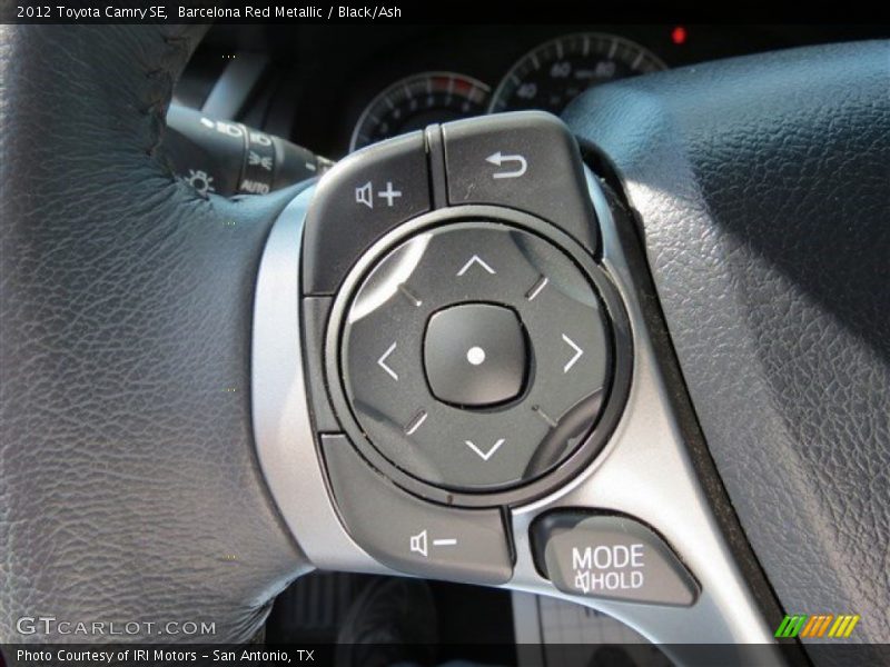 Barcelona Red Metallic / Black/Ash 2012 Toyota Camry SE