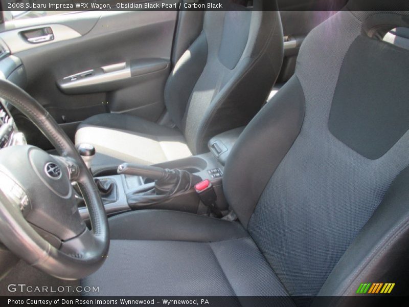 Obsidian Black Pearl / Carbon Black 2008 Subaru Impreza WRX Wagon
