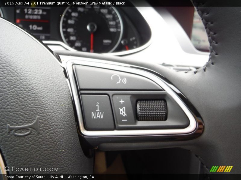 Controls of 2016 A4 2.0T Premium quattro