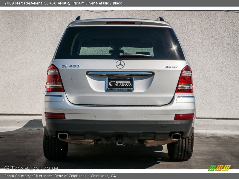 Iridium Silver Metallic / Black 2009 Mercedes-Benz GL 450 4Matic