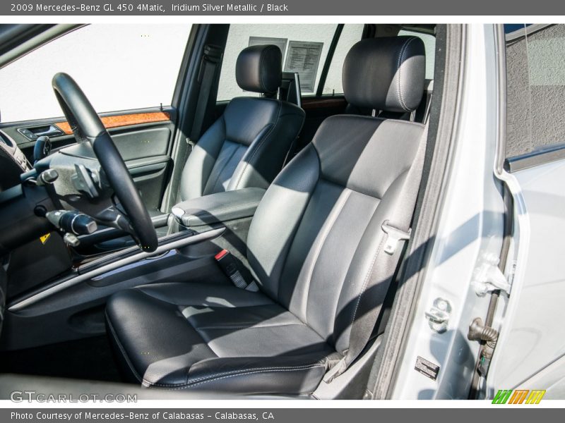 Iridium Silver Metallic / Black 2009 Mercedes-Benz GL 450 4Matic