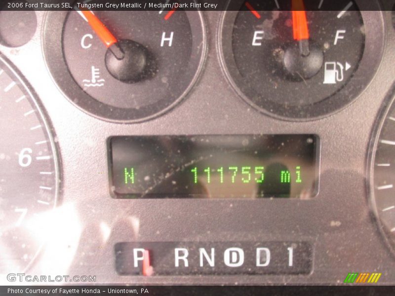 Tungsten Grey Metallic / Medium/Dark Flint Grey 2006 Ford Taurus SEL