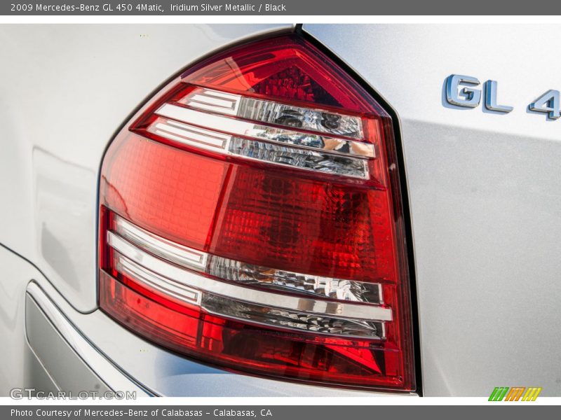 Iridium Silver Metallic / Black 2009 Mercedes-Benz GL 450 4Matic