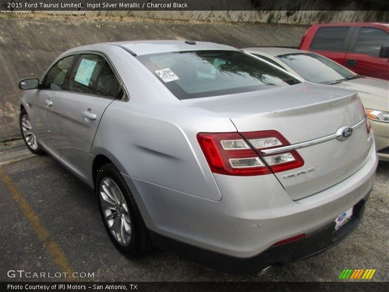 Ingot Silver Metallic / Charcoal Black 2015 Ford Taurus Limited