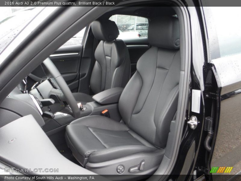 Front Seat of 2016 A3 2.0 Premium Plus quattro