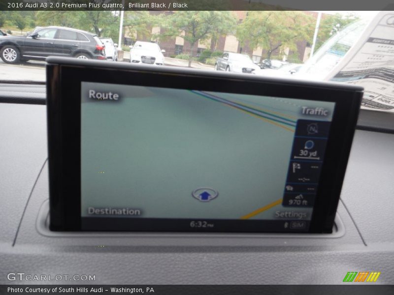 Brilliant Black / Black 2016 Audi A3 2.0 Premium Plus quattro
