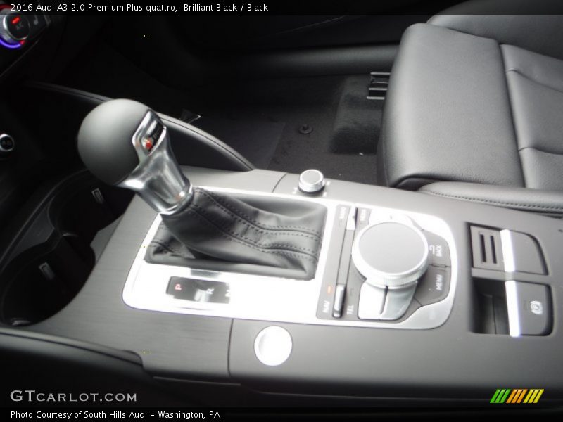  2016 A3 2.0 Premium Plus quattro 6 Speed S Tronic Dual-Clutch Automatic Shifter