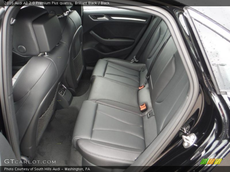 Brilliant Black / Black 2016 Audi A3 2.0 Premium Plus quattro