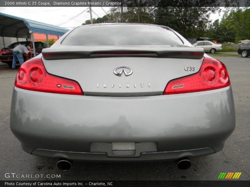 Diamond Graphite Metallic / Graphite 2006 Infiniti G 35 Coupe