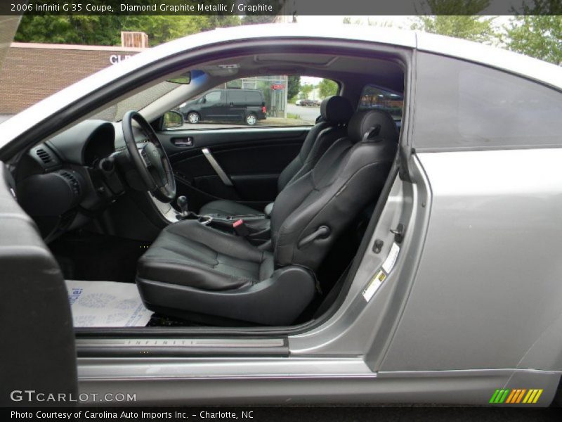 Diamond Graphite Metallic / Graphite 2006 Infiniti G 35 Coupe