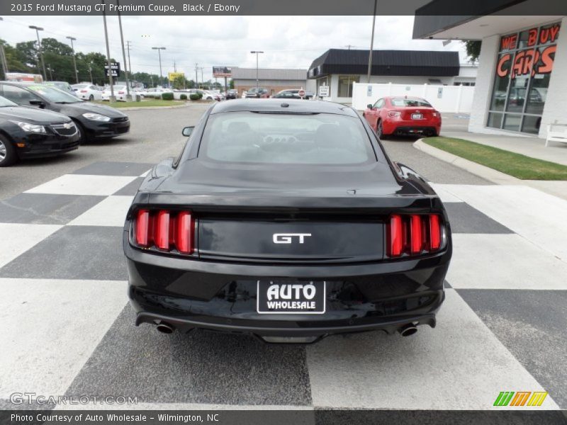 Black / Ebony 2015 Ford Mustang GT Premium Coupe