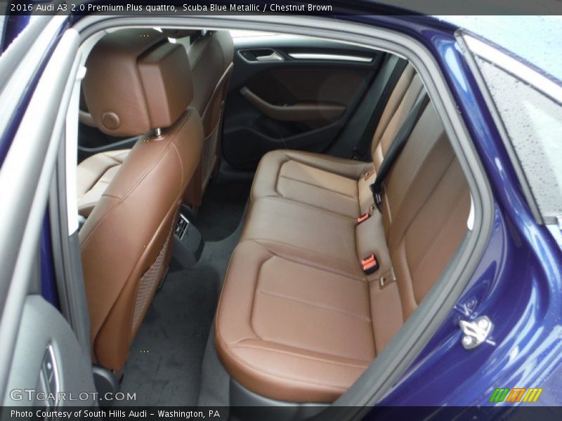 Rear Seat of 2016 A3 2.0 Premium Plus quattro