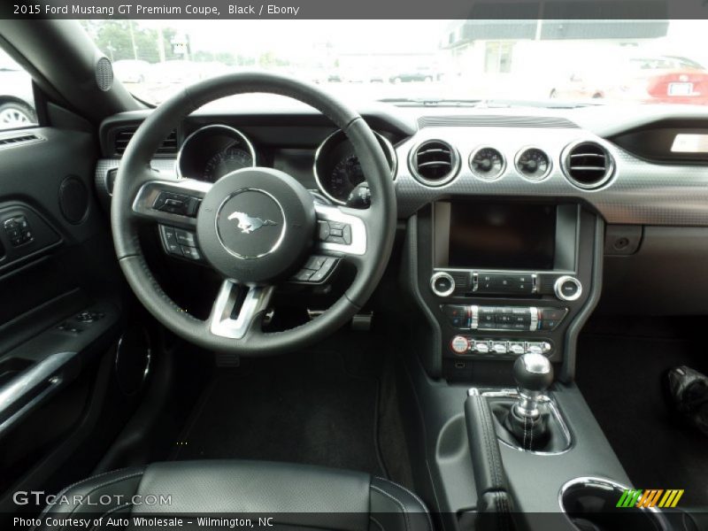 Black / Ebony 2015 Ford Mustang GT Premium Coupe