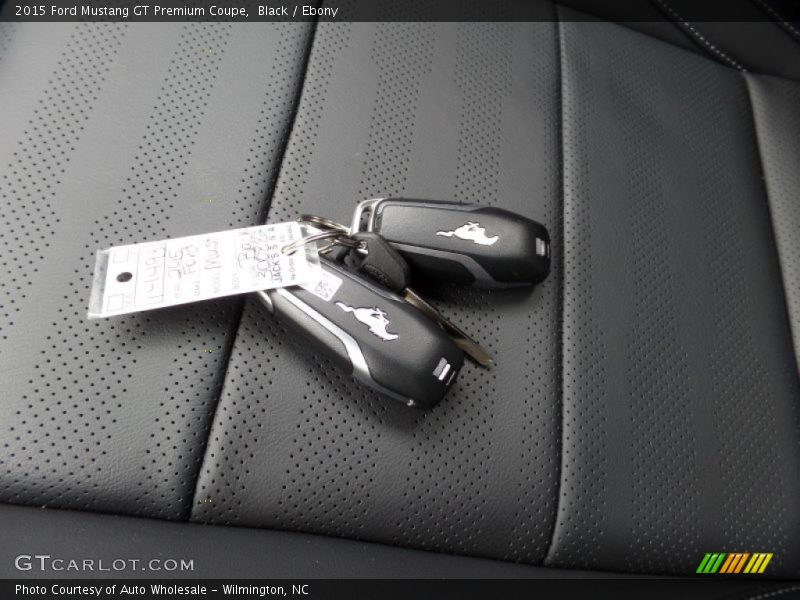 Black / Ebony 2015 Ford Mustang GT Premium Coupe