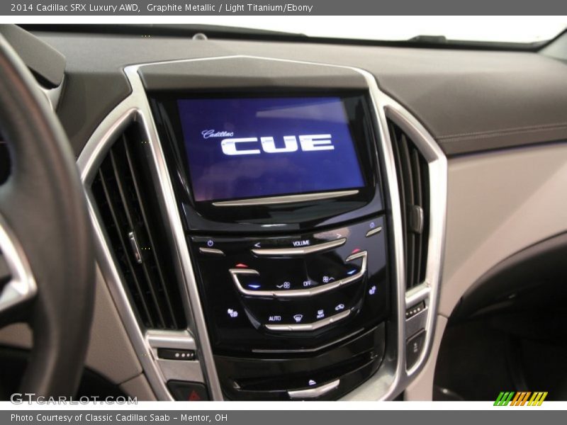 Graphite Metallic / Light Titanium/Ebony 2014 Cadillac SRX Luxury AWD