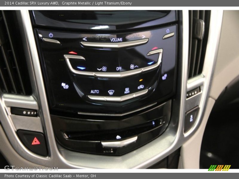Graphite Metallic / Light Titanium/Ebony 2014 Cadillac SRX Luxury AWD
