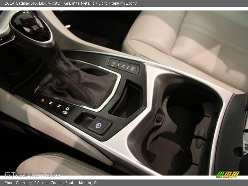 Graphite Metallic / Light Titanium/Ebony 2014 Cadillac SRX Luxury AWD