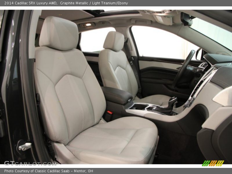Graphite Metallic / Light Titanium/Ebony 2014 Cadillac SRX Luxury AWD