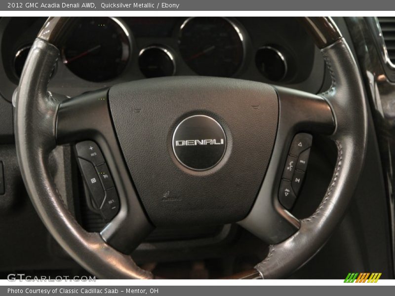 Quicksilver Metallic / Ebony 2012 GMC Acadia Denali AWD
