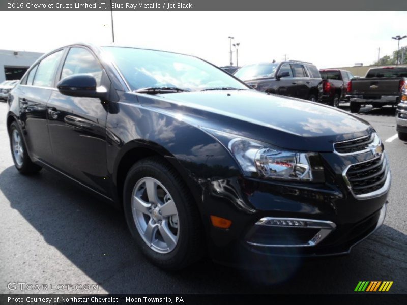 Blue Ray Metallic / Jet Black 2016 Chevrolet Cruze Limited LT