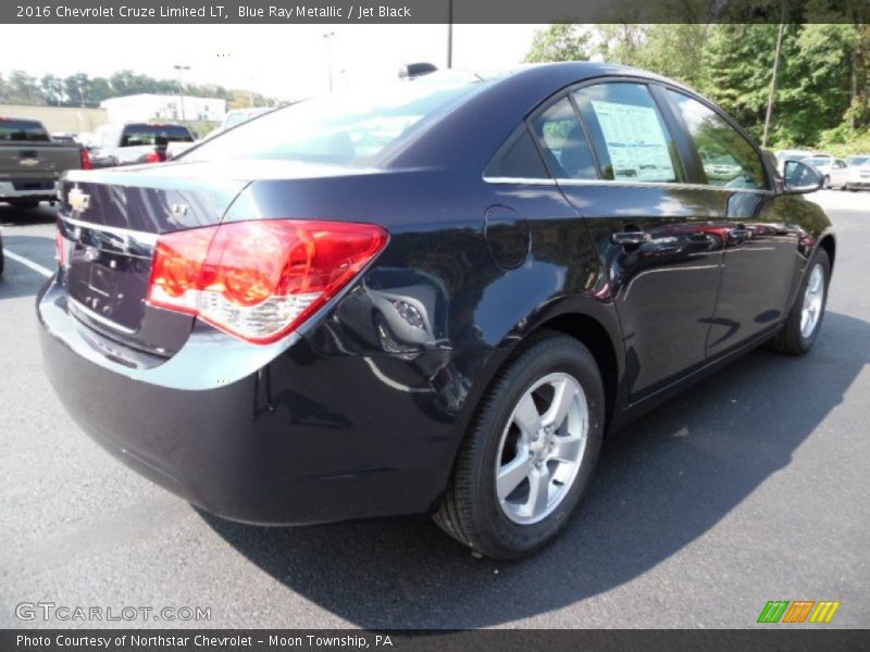 Blue Ray Metallic / Jet Black 2016 Chevrolet Cruze Limited LT