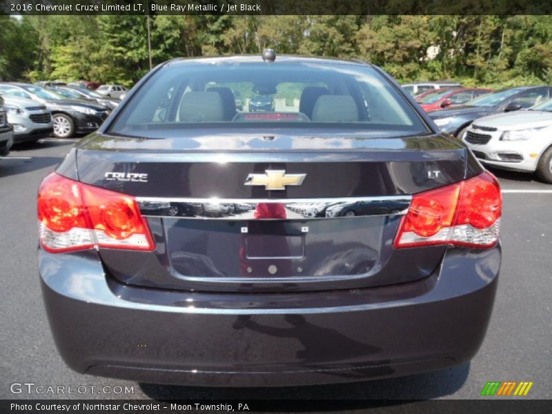 Blue Ray Metallic / Jet Black 2016 Chevrolet Cruze Limited LT