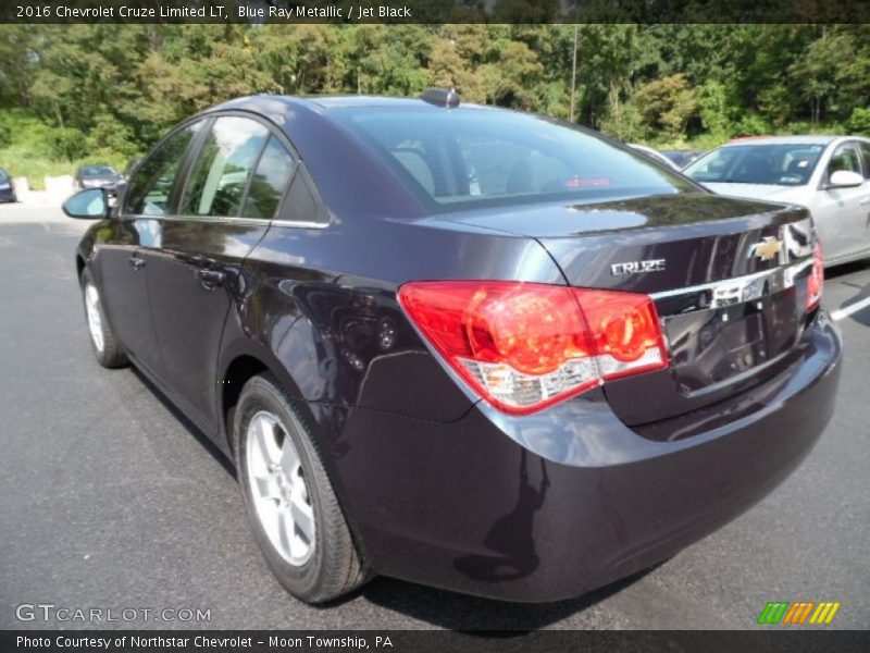 Blue Ray Metallic / Jet Black 2016 Chevrolet Cruze Limited LT