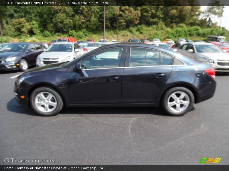 Blue Ray Metallic / Jet Black 2016 Chevrolet Cruze Limited LT