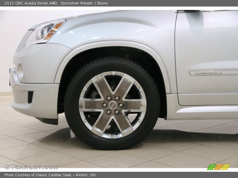 Quicksilver Metallic / Ebony 2012 GMC Acadia Denali AWD