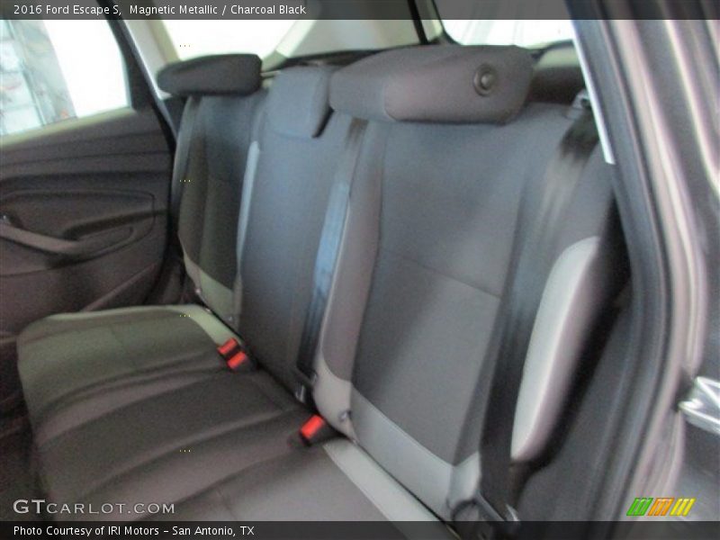 Magnetic Metallic / Charcoal Black 2016 Ford Escape S