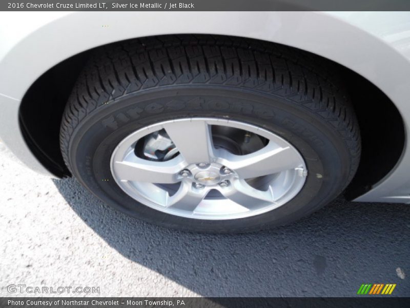 Silver Ice Metallic / Jet Black 2016 Chevrolet Cruze Limited LT