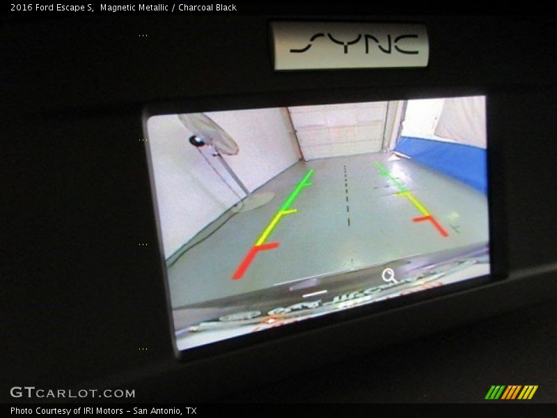 Magnetic Metallic / Charcoal Black 2016 Ford Escape S