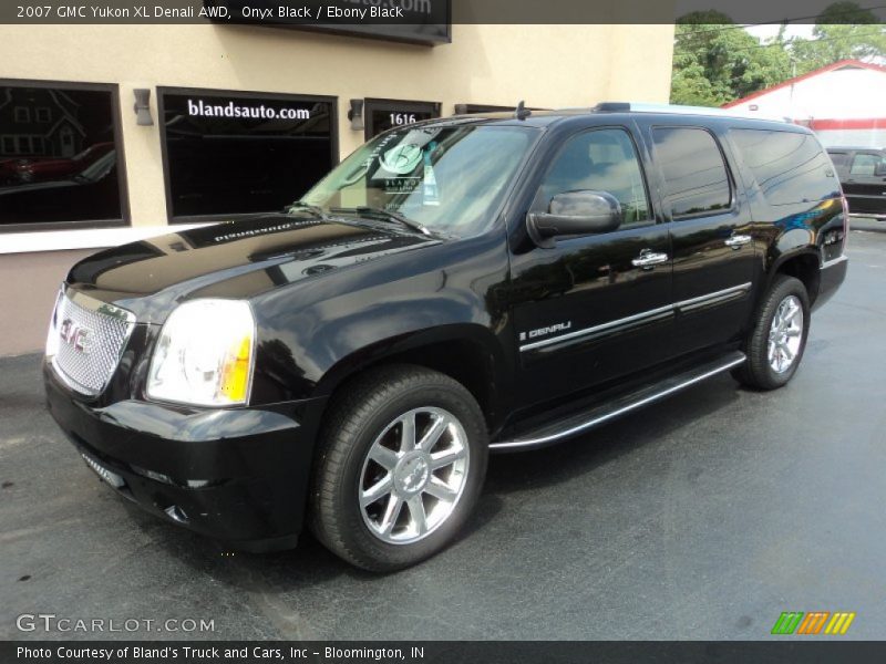 Onyx Black / Ebony Black 2007 GMC Yukon XL Denali AWD