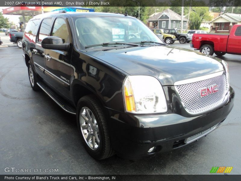 Onyx Black / Ebony Black 2007 GMC Yukon XL Denali AWD